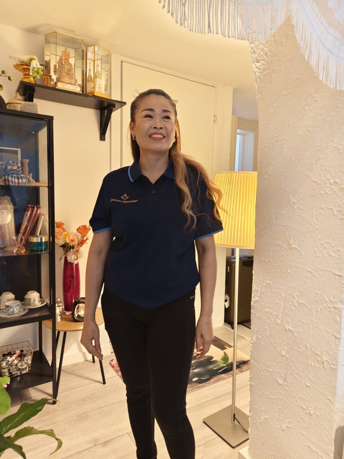 Thai-terapeut hos Green Massage i klinikken på Nørre søgade