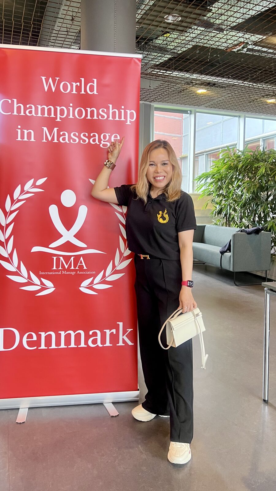 Green Massage ved World Championship in Massage, Denmark